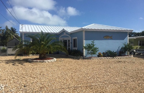 Marathon House | Waterfront Pool home with Quick Access to Gulf