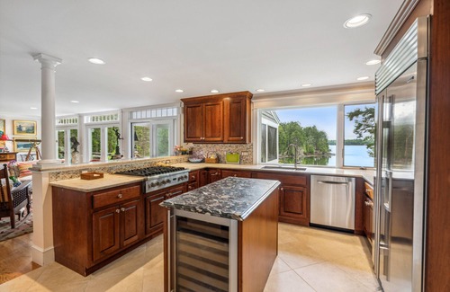 Sebascodegan Island House | Waterfront Private Estate Located On 5-Acre Peninsula With Dock And Mooring