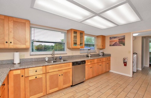 Marathon House | Waterfront Private Home-7 BR, 6 Full BA, Pool, 80' Dock, Parking, Screened Porch