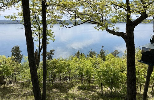Town of Ledyard House | Waterfront retreat on 7 private wooded acres with beautiful sunset views.