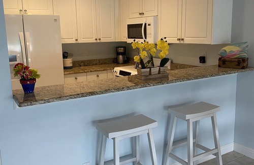 Vero Beach Condo | Waterfront view & walk to restaurants, shops & parks.