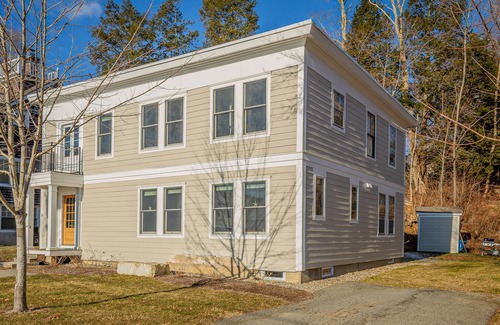 Camden House | Waterfront, walkable, updated home with harbor views & partial AC