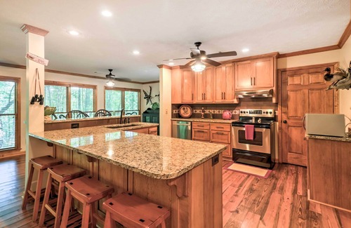 LaGrange Cottage | Waterfront West Point Lake Cabin w/Private Dock!