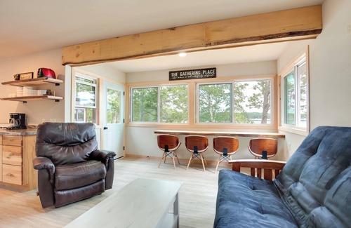 Harshaw Cabin | Waterfront Wisconsin Cabin: Private Dock, Grill