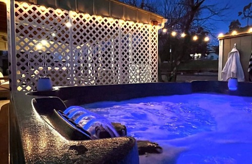 Pueblo House | Waterside Retreat-Poolside Oasis,Hot Tub,and More