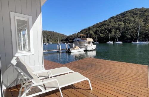 Church Point House | Waterside Retreat with Hillside House and Boathouse in Church Point