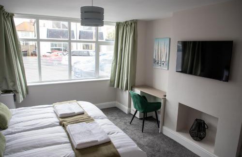 Thornton-Cleveleys Apartment | Wave Stays - Ground Floor Apartment - Outside Seating Area