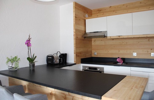 Megeve Apartment | We love it! Megevan cocoon, panoramic mountain view, close to the slopes.