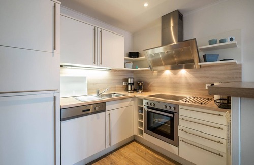 Busum Apartment | Weisse Villa - Apartment für 2 Personen am Hafen von Büsum