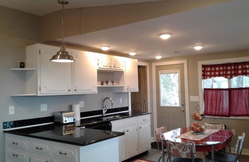 Laurium House | Welcome Skiers/Snowmobilers! Blueberry Beach House in a Winter Wonderland