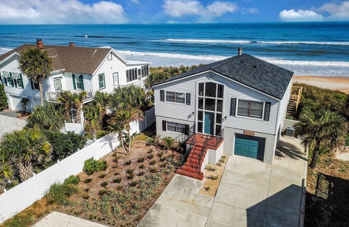 Vilano Beach House | Welcome to Villa Rosa! A 4 Bedroom 3 Bath Oceanfront Getaway