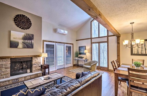 Tannersville Villa | Well-Appointed Villa w/Sauna at Camelback Mtn