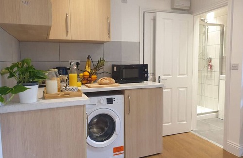 Putney Condo | Well located king bed studio 35 minutes from the heart of London. 1071 gr fl