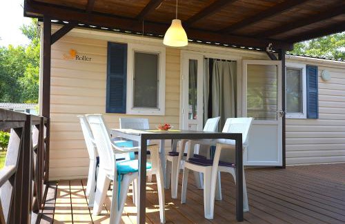 Lanterna Resort | West Coast Mobilhome with XXL Terrace in Naturist Resort Solaris FKK