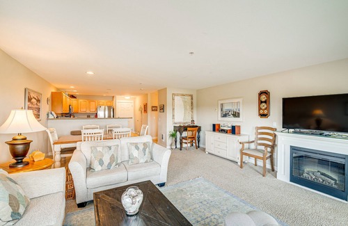 Westport Condo | Westport Condo w/Saltwater Pool: Steps to Beach!