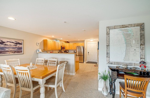 Westport Condo | Westport Condo w/Saltwater Pool: Steps to Beach!