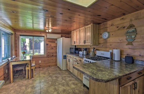 Weyauwega Cottage | White Lake Home w/Patio, Fire Pit, Boat Dock!
