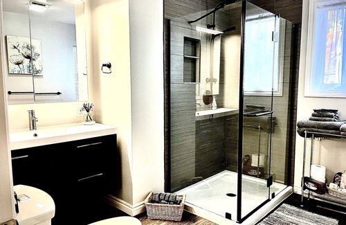 Lanark Highlands Cottage | White Lake waterfront cottage with the hot tub, 85" TV