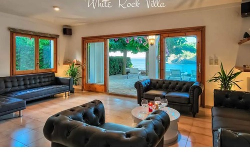 Colera Villa | White rock villa with breathtaking views and pool
