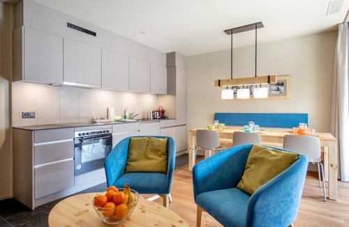 Meiringen Apartment | Wifi, sauna, terrace, balcony, tv, ski locker, 90m², Meiringen-Hasliberg