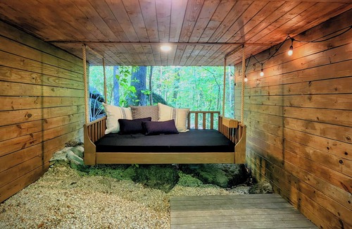 Abbeville Cottage | Wilewood A-Frame nSecluded/RomanticnHot Tub/Cold plunge