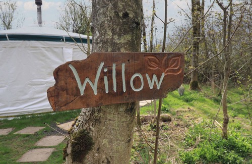 Penrith Cottage | WILLOW YURT, pet friendly, with open fire in Great Strickland