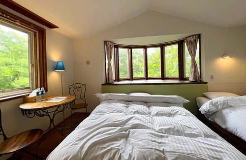 Yamanakako Hotel | Windy Hill Room 9 Family 3Bed Westernstyle Room/Minamitsurugun Yamanashi