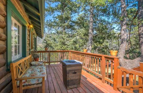 Cascade-Chipita Park House | Wine Gazebo Pikes Peak Mountain Log Cabin