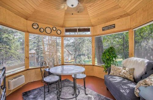 Cascade-Chipita Park House | Wine Gazebo Pikes Peak Mountain Log Cabin