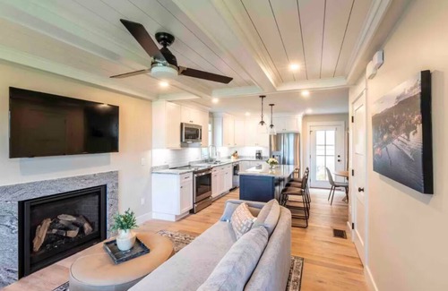 Laconia House | Winnipesaukee Lakefront with Boat Dock Home in Paugus Bay