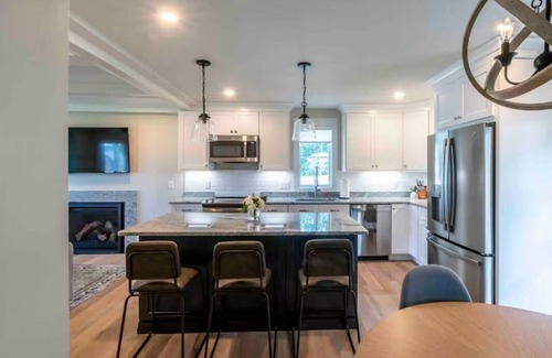 Laconia House | Winnipesaukee Lakefront with Boat Dock Home in Paugus Bay