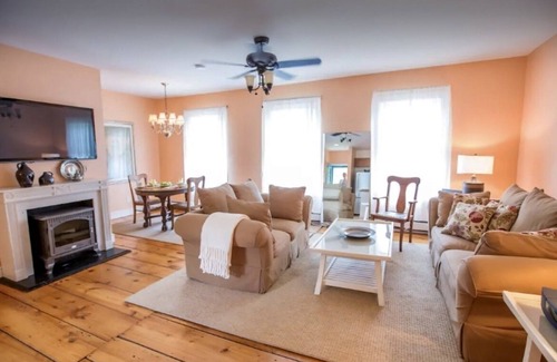 Town of Sharon Apartment | Within walking distance of shops & restaurants in historic Sharon Springs