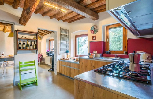 San Casciano in Val di Pesa Villa | Wonderful private villa with WIFI, A/C, private pool, TV, patio, panoramic view and parking