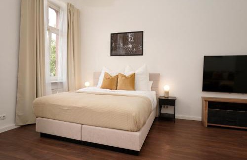 Mannheim City Centre Apartment | Wohnkultur - Altbau Charme für 8 Personen