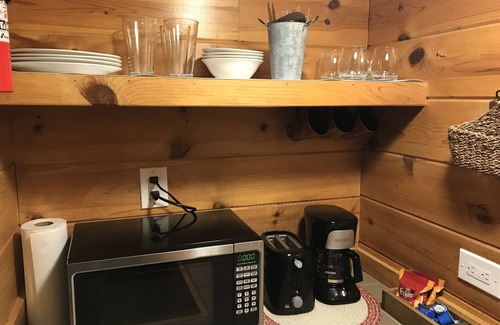 Wellston Hotel | Wolf Den at The Black Bear Inn! Satellite, WiFi, Near River & Hiking Trails!