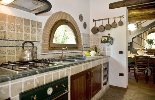Montopoli in Val d'Arno Villa | Wonderful private villa for 5 people with A/C, WIFI, private pool, TV, patio and panoramic view