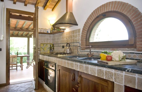 Montopoli in Val d'Arno Villa | Wonderful private villa for 5 people with A/C, WIFI, private pool, TV, patio and panoramic view