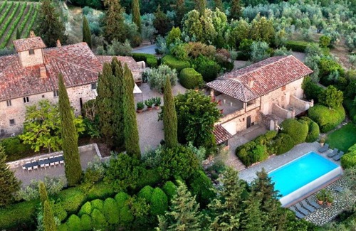 Greve in Chianti Villa | Wonderful private villa for 21 guests with A/C, private pool, WIFI and TV
