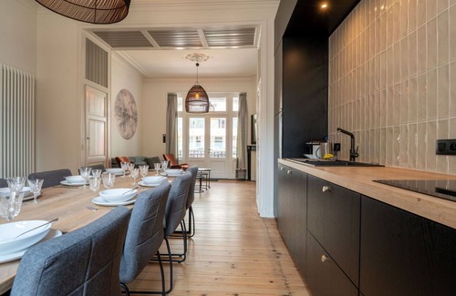 Blankenberge Villa | Wonderful private villa for 8 people with WIFI, A/C, TV and terrace