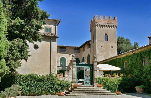 Montelopio Villa | Wonderful private villa for 8 guests with WIFI, private pool, A/C, TV, patio and panoramic view