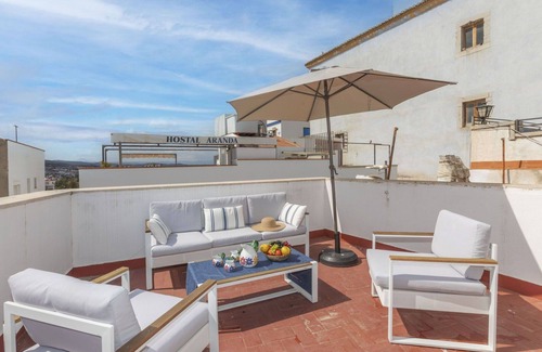 Peniscola Old Town House | Wonderful private villa for 12 guests with WIFI, TV and terrace