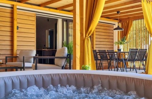 Krusevo House | Wonderful private villa with hot tub, WIFI, A/C, pool, TV, terrace, pets allowed and parking