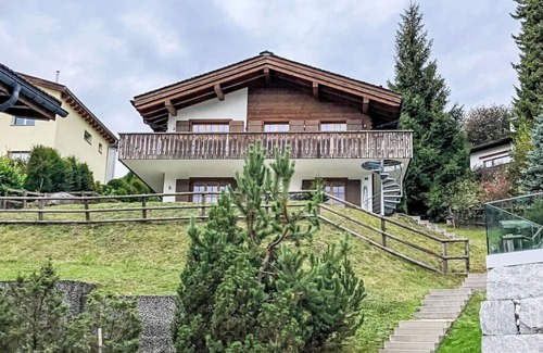 Laax House | Wonderful private villa for 8 people with WIFI, TV, patio and panoramic view