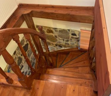 Eresos-Antissa House | wood and stone in the path of lava