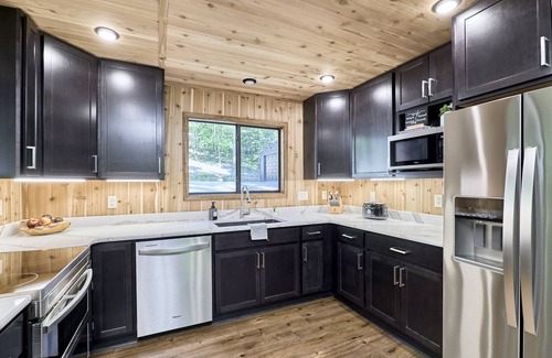 Innsbrook Ski Chalet | Wooded, Private Chalet Near Alpine Lake with Fire Pit and Playhouse