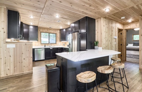 Innsbrook Ski Chalet | Wooded, Private Chalet Near Alpine Lake with Fire Pit and Playhouse