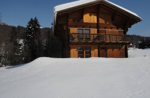 Ormont-Dessus Ski Chalet | Wooden chalet in Les Diablerets, 4 bedrooms, 8 people, quiet, splendid view