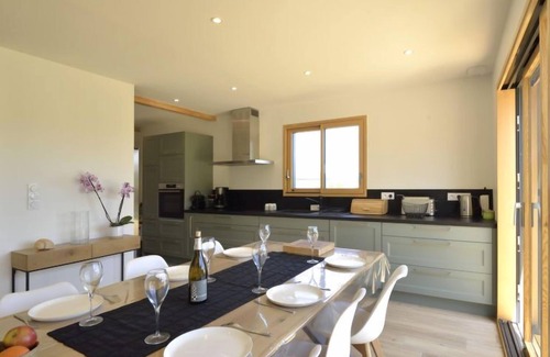 Tredrez-Locquemeau House | Wooden House by Interhome