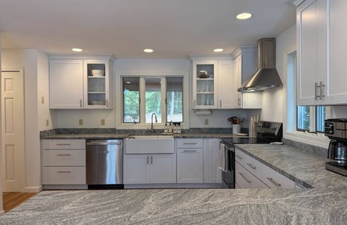 South Casco Apartment | Woods & Water | Sebago Lakefront Luxury Oasis