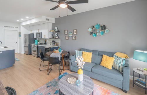 Desert View Village Condo | Work Here. Swim Here. Stay Here. Pool Laundry